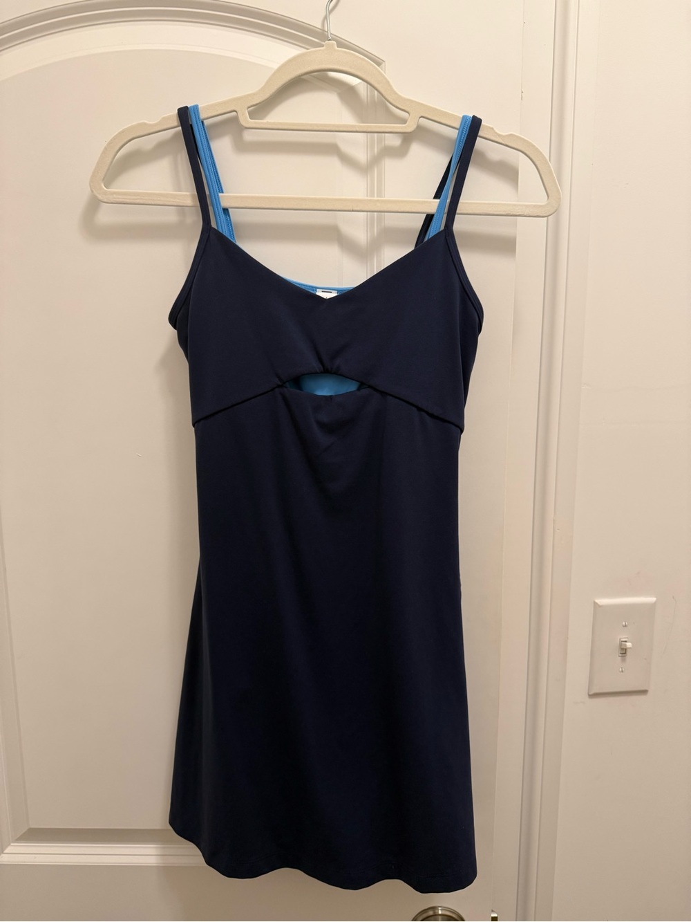 Lululemon Align Layered Dress Size 4 in Club Blue/ Ocean Wave
